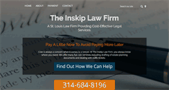 Desktop Screenshot of inskiplaw.com